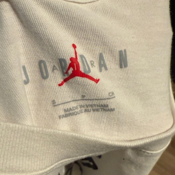 $38 NIKE AIR JORDAN JUMPMAN FLIGHT MVP T-SHIRT CREAM sz S - Picture 6 of 7
